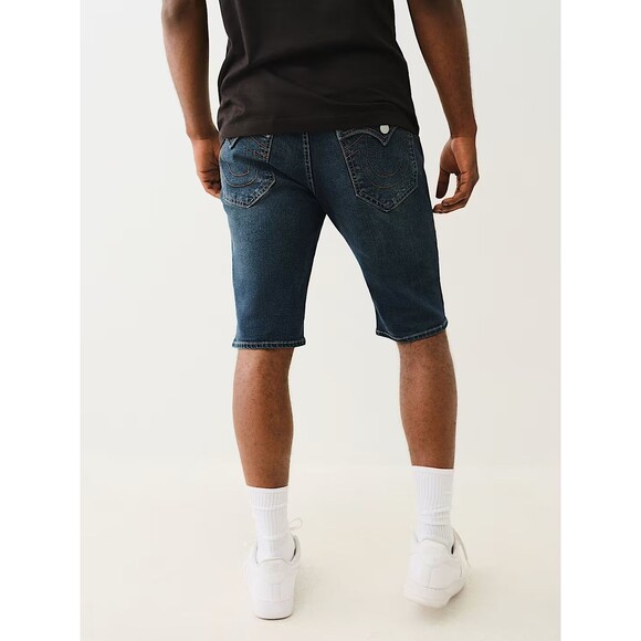 NWT $119 TRUE RELIGION MEN'S SHORTS JEAN SHORTS 36 RICKY SLAP - Picture 5 of 14